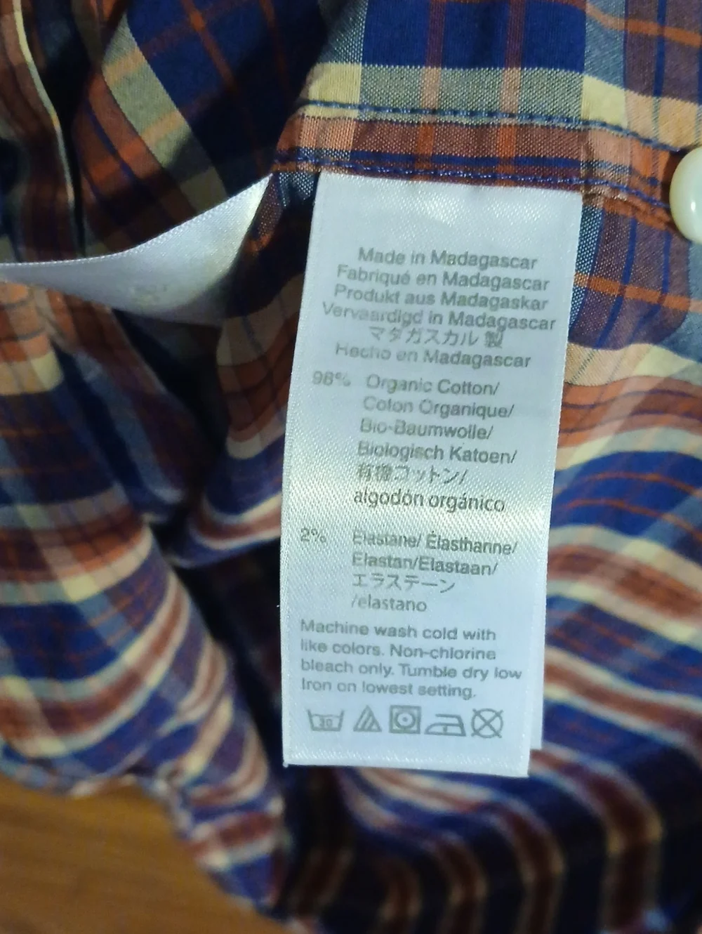 J. Crew Plaid Button-Down Shirt - Size L